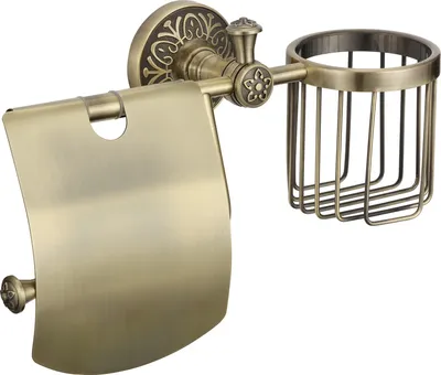 Держатель для туалетной бумаги Savol 58 c S-L05851C настенный, бронза