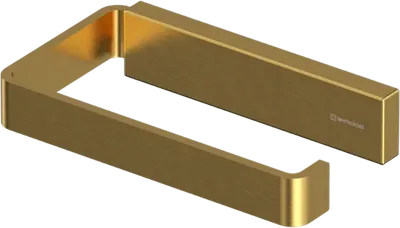 Держатель для туалетной бумаги WHITECROSS Cubo CU2460GLB настенный, брашированное золото
