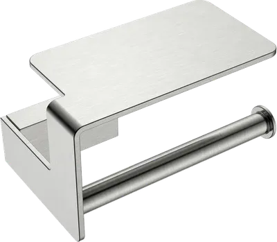 Держатель для туалетной бумаги Boheme Q 10941-NB настенный, nickel brush