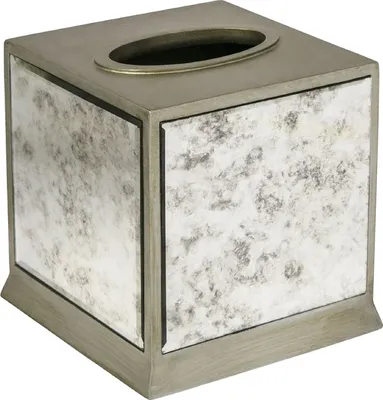 Коробка для салфеток Kassatex Palazzo Vintage Mirror настольная