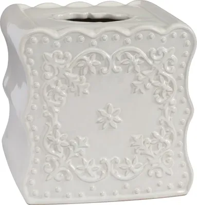 Коробка для салфеток Creative Bath Ruffles настольная