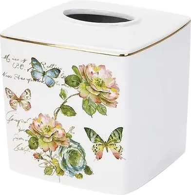 Коробка для салфеток Avanti Butterfly Garden настольная
