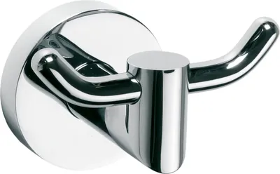 Крючок Bemeta Omega 104206032 глянцевый хром, на шурупах
