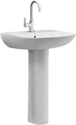 Раковина Grohe Bau Ceramic 39421000 альпин-белый, с пьедесталом