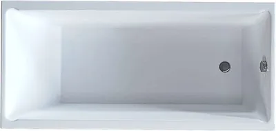 Акриловая ванна AQUATEK София 150x70 см, пристенная, белая, на ножках
