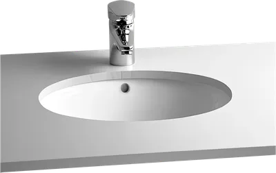 Раковина встраиваемая снизу VitrA S20 6039B003-0012 47 белая, овальная