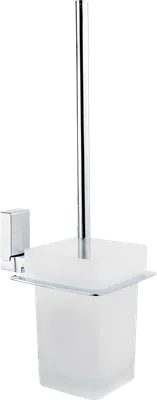 Ершик для унитаза Haiba HB88 10 настенный, хром, с подставкой и держателем