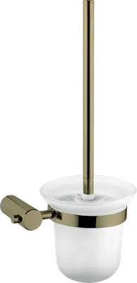 Ершик для унитаза Haiba HB84-4 HB8410-4 настенный, бронза, с подставкой и держателем