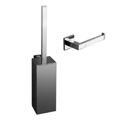 Набор Держатель Colombo Design BasicQ B3708D.CR + Ершик B3707.CR