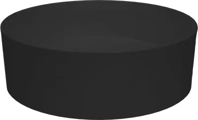 Накладная раковина BOCCHI Vessel 1174-004-0125 38 матовая черная, круглая