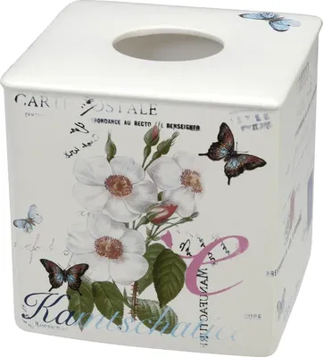 Коробка для салфеток Creative Bath Botanical Dairy настольная