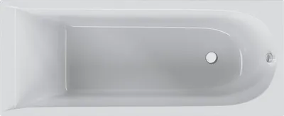 Акриловая ванна AM.PM Spirit V2.0 W72A-180-080W-A2 180x80 см, пристенная, белая, с каркасом