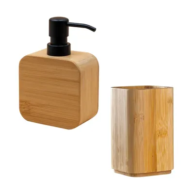Набор Стакан Ridder Natural 2247111 + Дозатор 2247511