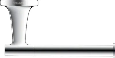 Держатель для туалетной бумаги Duravit Starck T 0099371000 настенный, глянцевый хром (уценка: выставочный образец, нет упаковки)