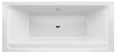 Акриловая ванна ALBA SPA Barselona 2.0 без опоры 180x80 см, пристенная, белая