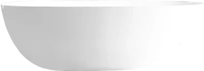 Акриловая ванна Abber AB9211 170x80 см, отдельностоящая, белая, овальная, с каркасом, со сливом-переливом