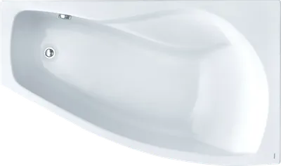 Акриловая ванна Santek Майорка XL R 160x95 см, угловая, правая, пристенная, белая, асимметричная, с каркасом, с сиденьем, со сливом-переливом