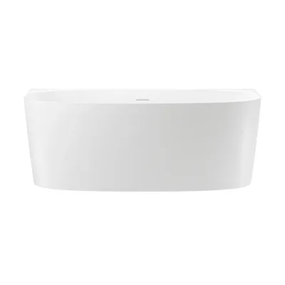 Акриловая ванна Wellsee Belle Spa 2.0 160x75 см, пристенная, белая, на ножках