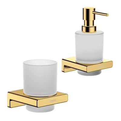 Набор Стакан Hansgrohe AddStoris 41749990 + Дозатор 41745990