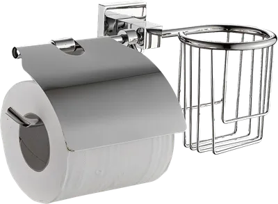 Держатель для туалетной бумаги Haiba HB86 03-1 настенный, глянцевый хром