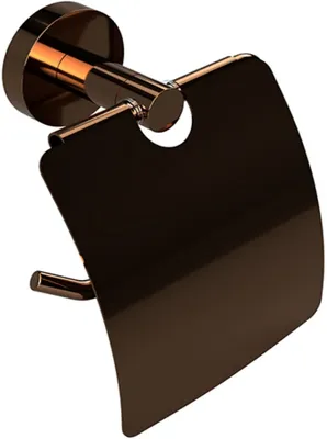 Держатель для туалетной бумаги Bemeta Coral 158112012 настенный, coffee gold