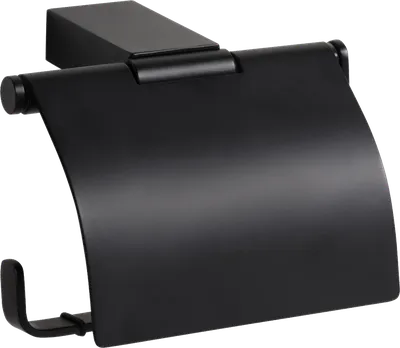 Держатель для туалетной бумаги Bemeta Nero 135012010 настенный, матовый черный