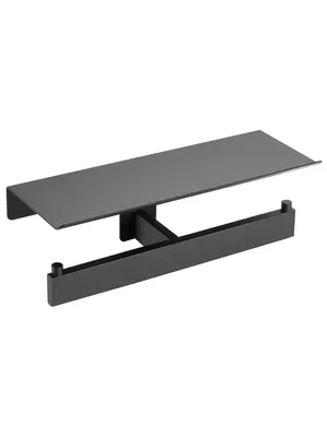 Держатель для туалетной бумаги Mediclinics Harmonia AI2006B настенный, black finish
