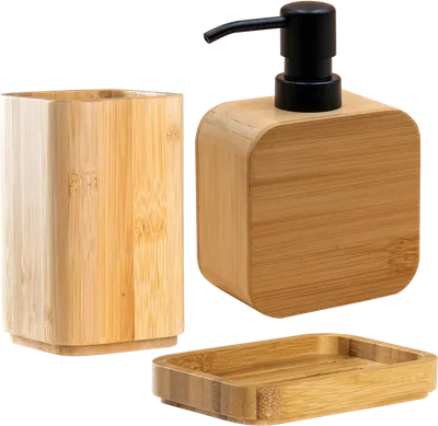 Набор Стакан Ridder Natural 2247111 + Мыльница 2247311 + Дозатор 2247511