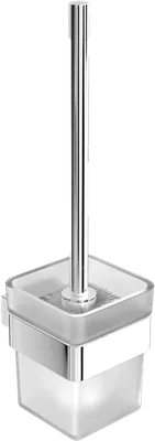Ершик для унитаза Lemark Smooth line 9761019 настенный, хром, с подставкой и держателем