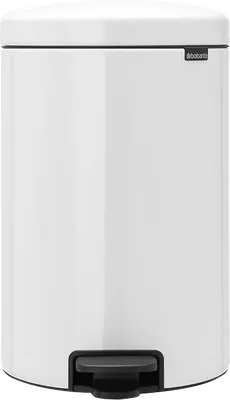 Мусорное ведро Brabantia NewIcon NewIcon 114243 20 л, для кухни, белое