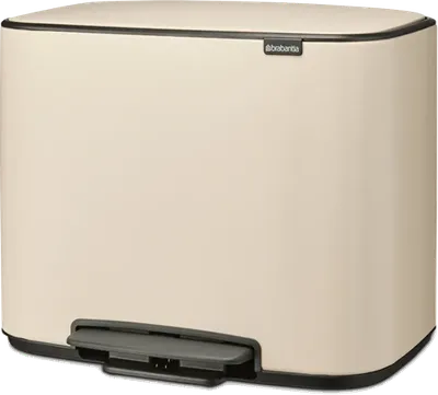 Мусорное ведро Brabantia Pedal Bin Bo 202247 34 л, для кухни, бежевое