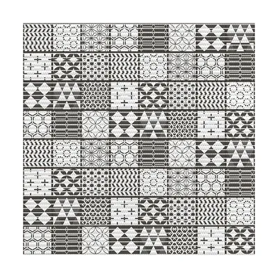 Коврик Vilina Преображение 7093-218PT-grey 80x1500 см, для ванной, серый, рисунок