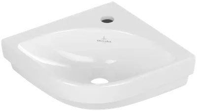 Раковина маленькая в туалет Villeroy & Boch Subway 3.0 43714601 45 альпийский белый