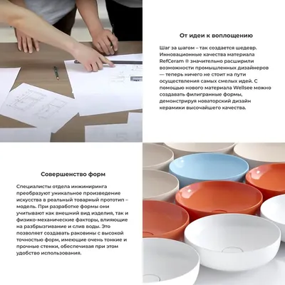Подвесная раковина для ванной комнаты Wellsee M1 Limited Edition 318801000: круглая раковина, ширина умывальника 45 см, цвет глянцевый белый