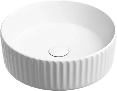 Накладная раковина Ceramicanova Element CN6057MW 36 матовая белая, круглая