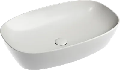 Накладная раковина Ceramicanova Element CN6049MSG 60 матовая серая, прямоугольная