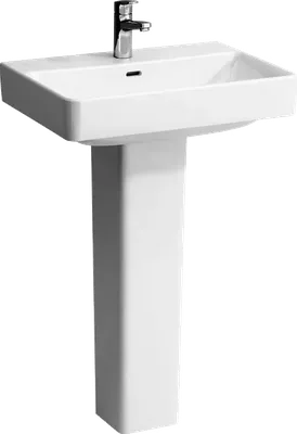 Раковина Laufen Pro S 8.1096.4.000.104.1 65 прямоугольная, с пьедесталом
