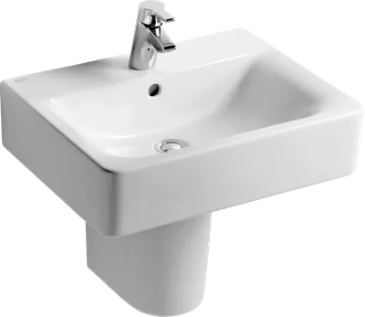 Раковина Ideal Standard Connect Cube E794501 60 прямоугольная, с полупьедесталом