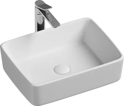 Накладная раковина Ceramicanova Element CN6037 48 белая, прямоугольная