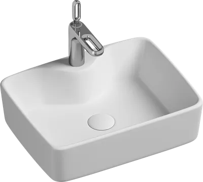Накладная раковина Ceramicanova Element CN6033 48 белая, прямоугольная