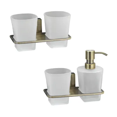 Набор Стакан Wasserkraft Exter K-5228D + Дозатор K-5289