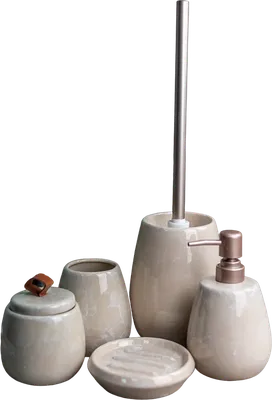 Набор Bath Plus Pietra W-CE2242BA-SET5 бежевый