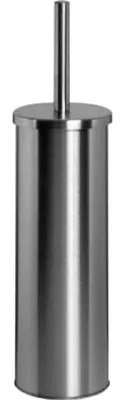Ершик для унитаза Nofer Classic 09059.B напольный, настенный, хром, с подставкой, + Салфетки Nofer OC-1-33 100 шт
