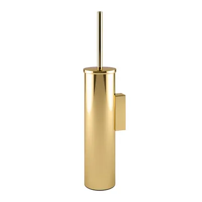 Ершик для унитаза Wasserkraft Sauer K-1087POLISHED GOLD настенный, золото, с подставкой и держателем