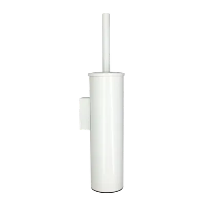 Ершик для унитаза Wasserkraft Kammel K-1087WHITE настенный, белый, с подставкой и держателем