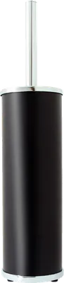 Ершик для унитаза Wasserkraft K-1027BLACK напольный, черный, с подставкой
