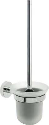 Ершик для унитаза Fixsen Comfort Chrome FX-85013 настенный, хром, с подставкой и держателем