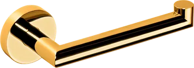 Держатель для туалетной бумаги Bemeta Brilo 161212030 настенный, gold polished