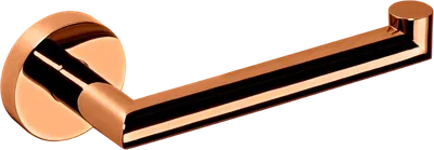 Держатель для туалетной бумаги Bemeta Coral 158212032 настенный, gold copper polished