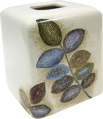 Коробка для салфеток Croscill Mosaic Leaves Mosaic Leaves 6A0-006O0-0086/990 настольная